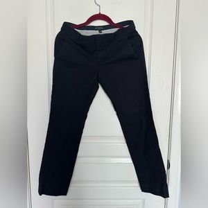 Banana Republic Ryan Cut Black Womens Trousers, Size 2